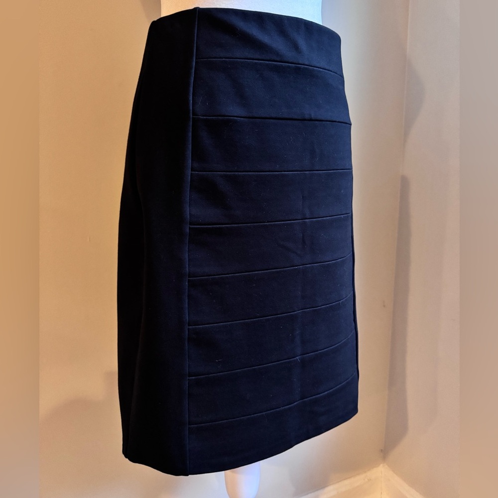 White House Black Market Black Bandage Pencil‎ Skirt Size 6